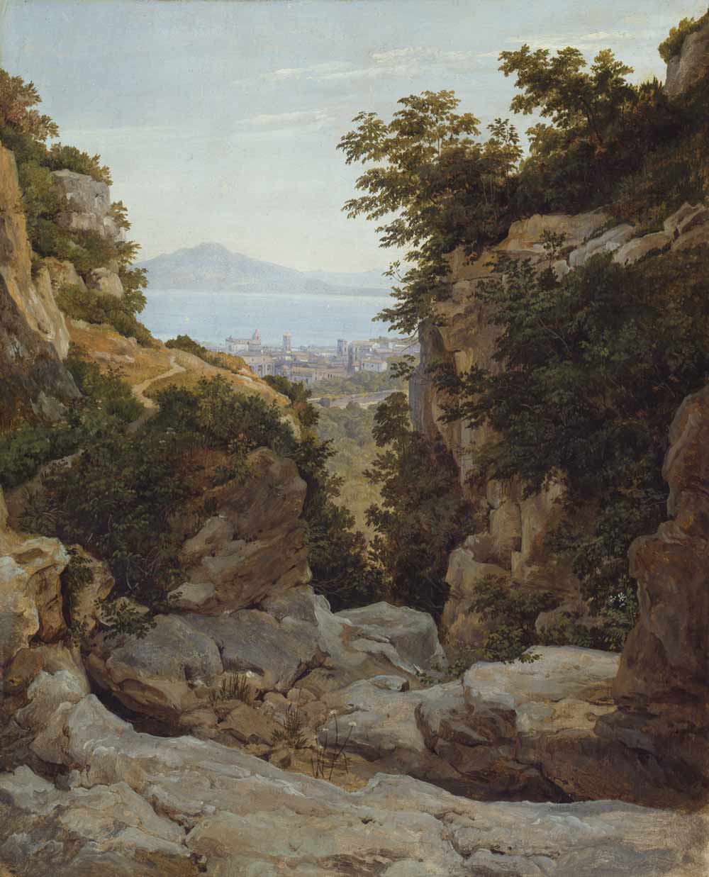 [K] Heinrich Reinhold - Italian Landscape 1821