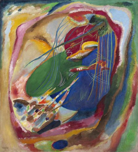 Žymūs XVII - XX a. tapytojai [P] Vasily Kandinsky - Picture with Three Spots