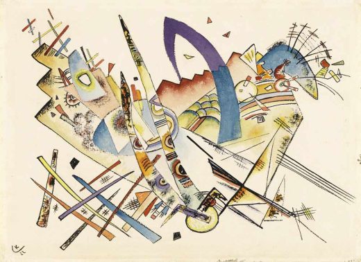 Žymūs XVII - XX a. tapytojai [P] Vasily Kandinsky - Unknown 1922