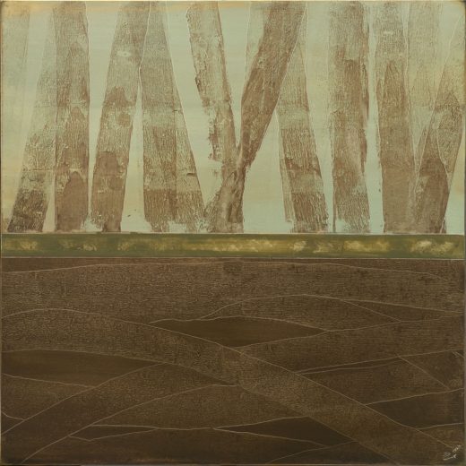 Živilė Rudzikaitė-Matuzonienė [R] Forest in Winter Diptych II (2024)